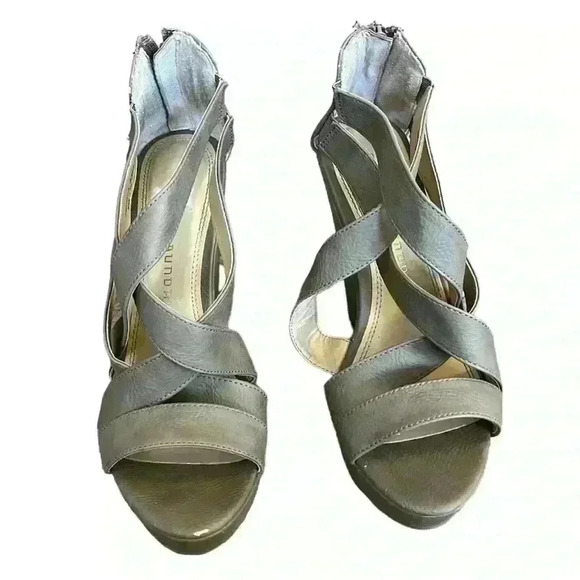 CHINESE LAUNDRY Z- Motivation Wedge Sandal Nude Size 8​ - Picture 1 of 7